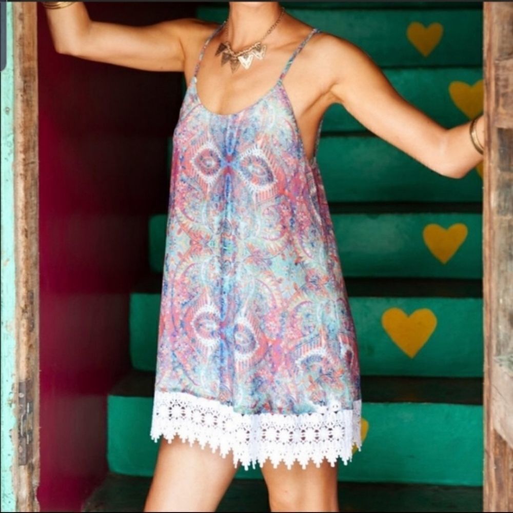 Show me your mumu Revil great barrier reef dress